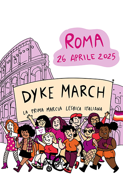 dyke march roma 2025